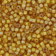 Toho Treasure beads 11/0 Inside-Color Jonquil/Opaque Yellow-Lined TT-01-949